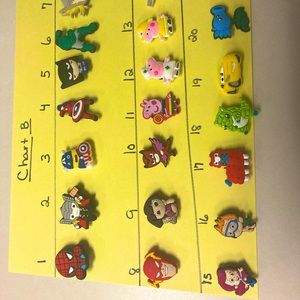 Kid and Adult Croc Charms